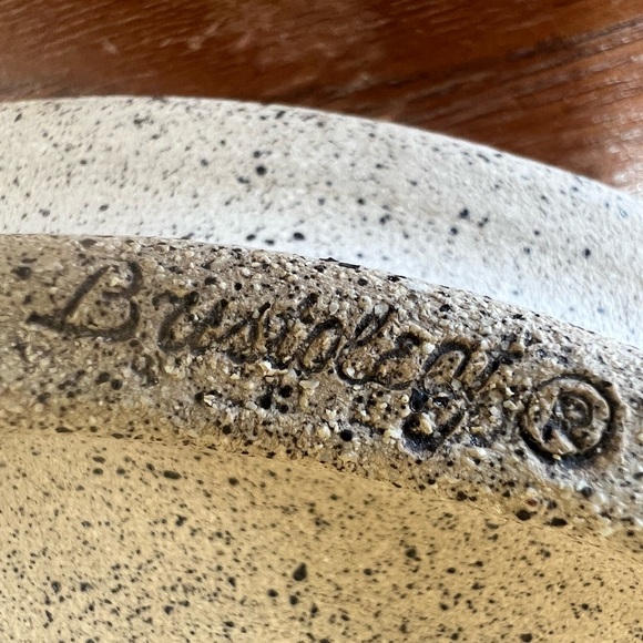 Bristoleaf Pottery, Wizard of Clay RARE š Bristoleaf Trivet for Use or Hanging - Picture 8 of 9